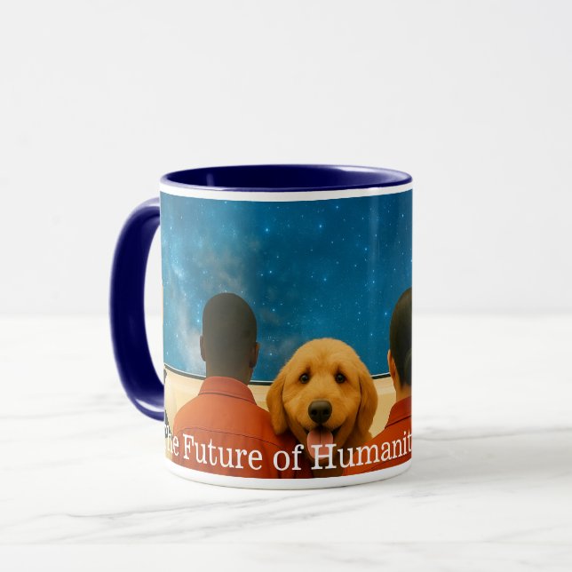 The Future of Humanity 11oz Coffee Mug (Front Left)