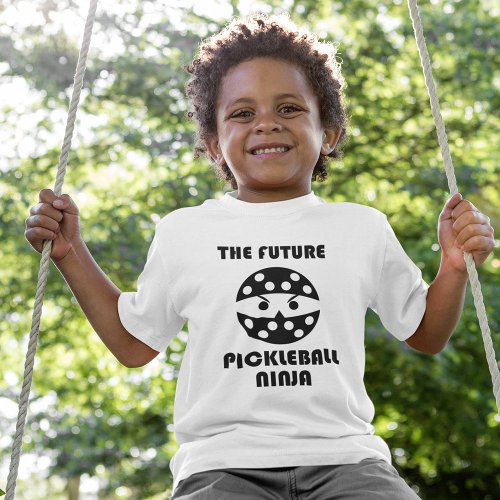 The future Pickleball Ninja cute  Baby T_Shirt