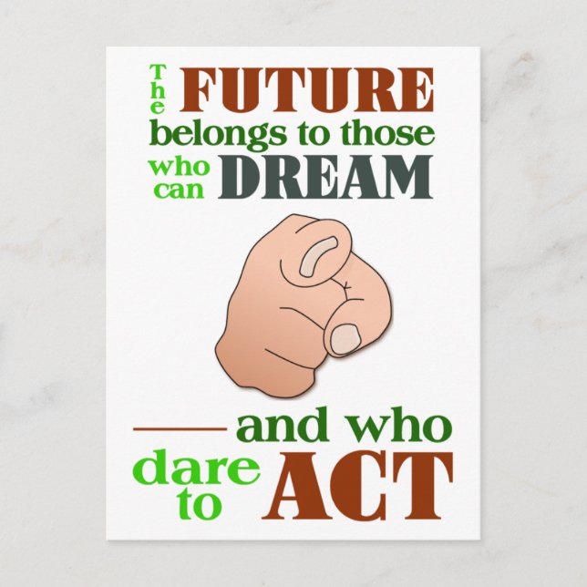 The Future postcard (Front)