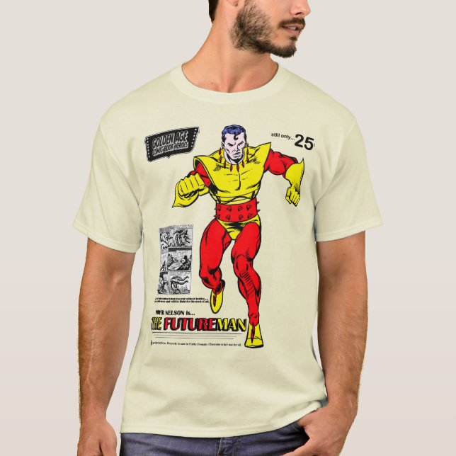 -The FUTUTREMAN- Comic T-Shirt (Front)
