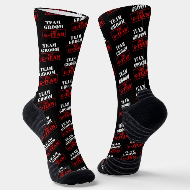 The G-Team Team Groom Socks (Angled)