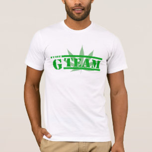 The-G-Team Weed Leaves Pot Lover Tee Shirt
