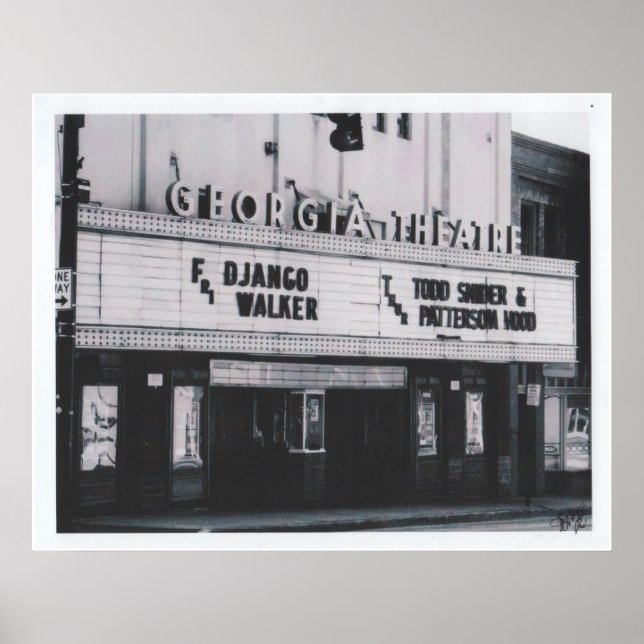 The GA Theater Poster (Front)