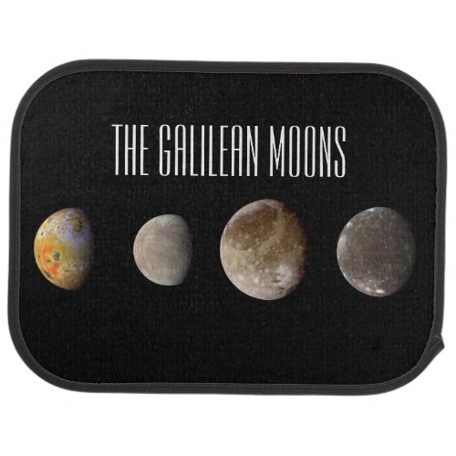 The Galilean Moons Car Floor Mat