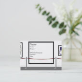 The Gallery Business Card (Standing Front)