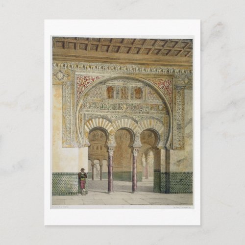 The Gallery of the Court of Lions at the Alhambra Postcard