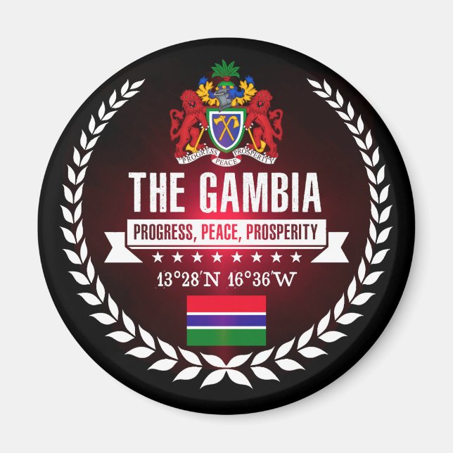 The Gambia Magnet (Front)