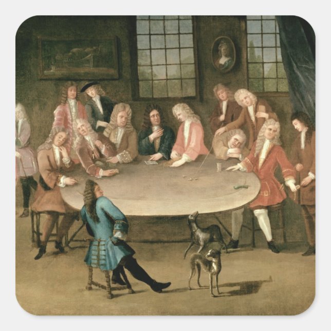 The Gamblers Square Sticker (Front)