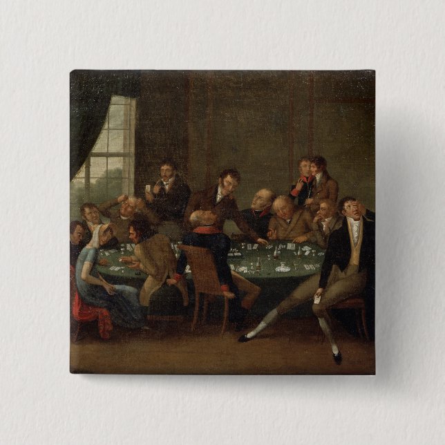 The Gambling House Button (Front)