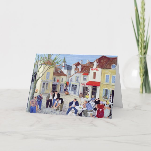 The Game Burgundy Card (Front)