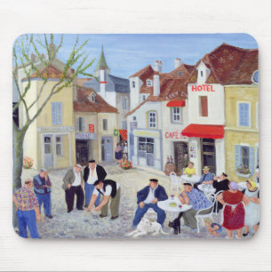 The Game Burgundy Mouse Pad