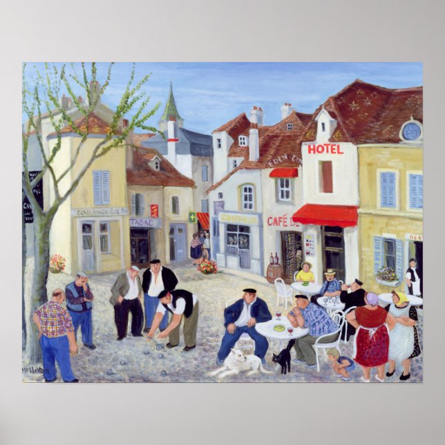 The Game Burgundy Poster (Front)