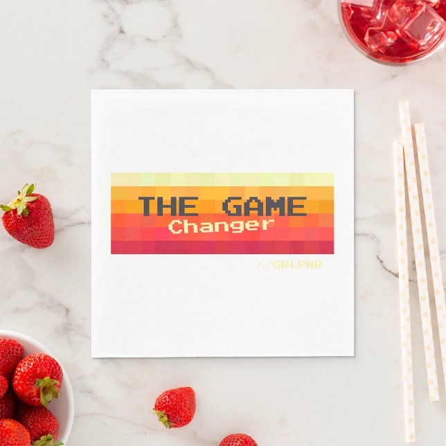 The Game Changer Girl Power Napkins (Creator Uploaded)