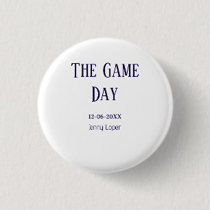 the game day football club match name year date button