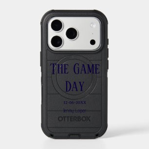 the game day football club match name year date iPhone 17 pro case