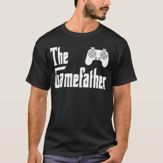 The Game Father Sarcastic Funny Gaming Christmas G T-Shirt