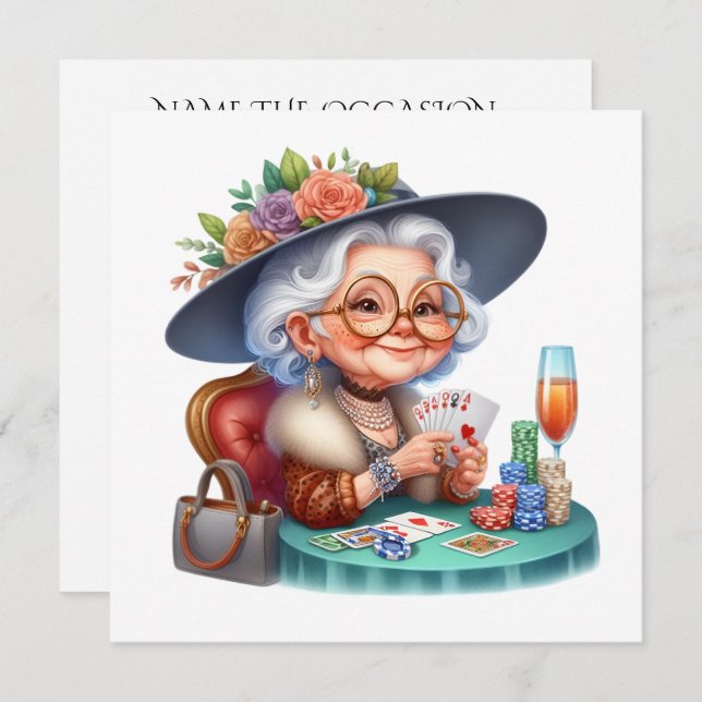 The Game is On Invitation (Front/Back)