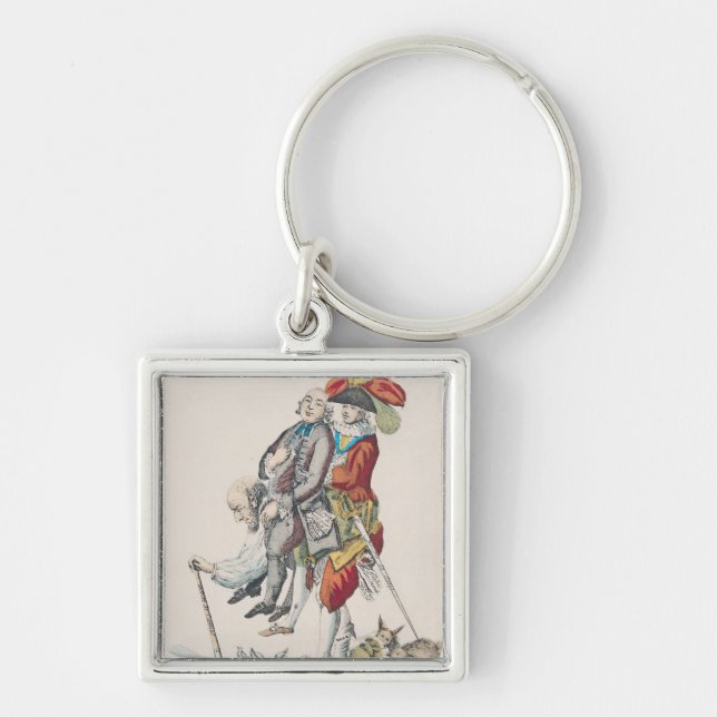 The Game Must End Soon Keychain (Front)