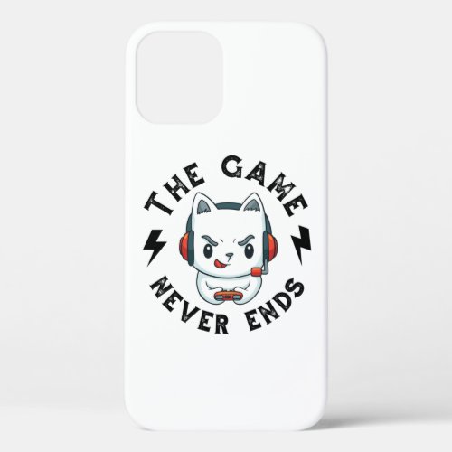 The Game never ends iPhone 12 Case