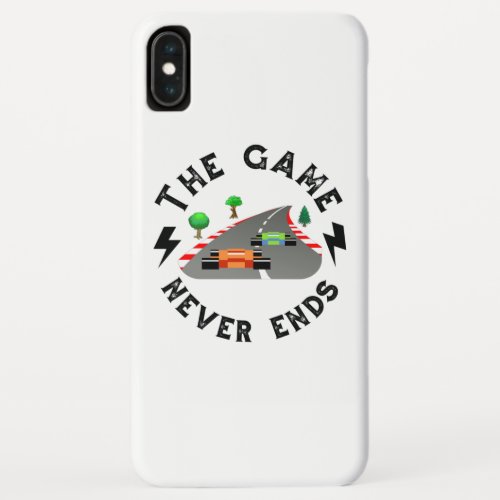 The Game never ends iPhone XS Max Case