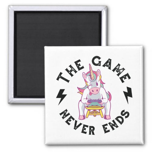 The Game never ends Magnet