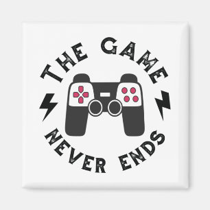 The Game never ends Magnet