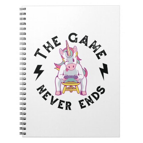 The Game never ends Notebook