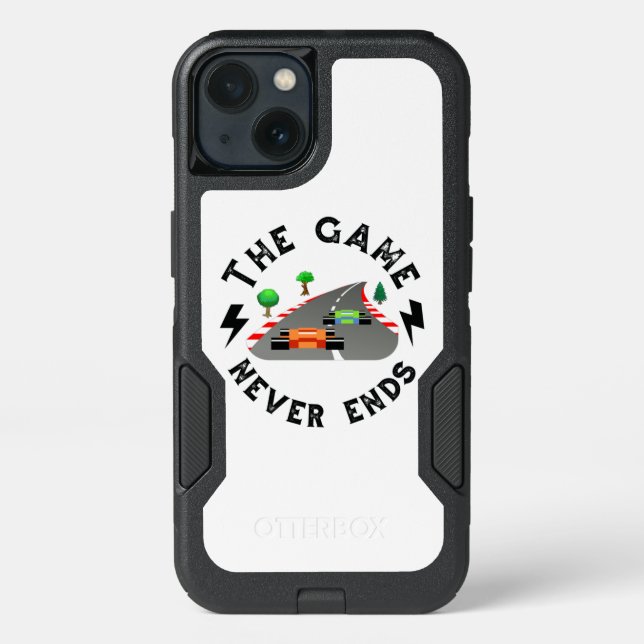 The Game never ends Otterbox iPhone Case (Back)