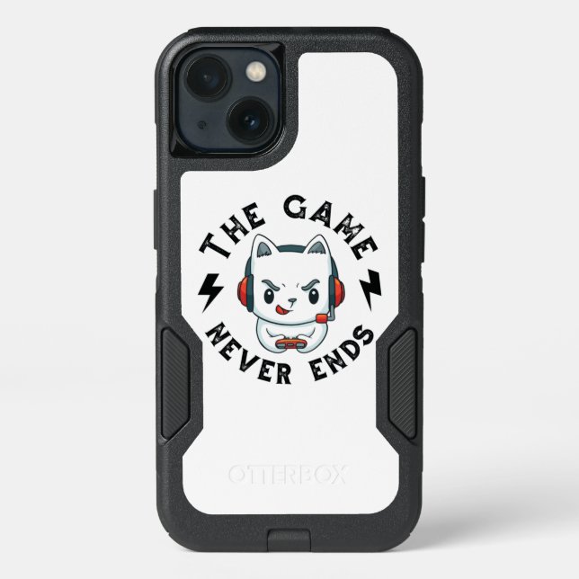 The Game never ends Otterbox iPhone Case (Back)