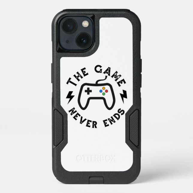 The Game never ends Otterbox iPhone Case (Back)