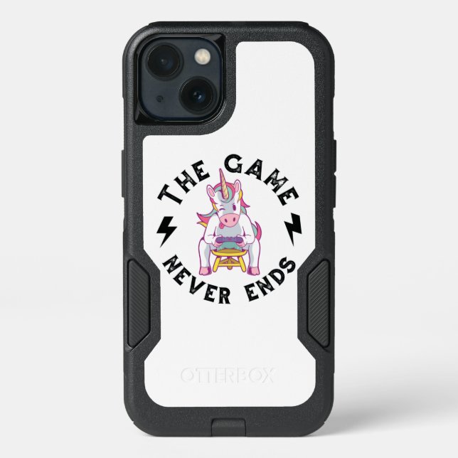 The Game never ends Otterbox iPhone Case (Back)