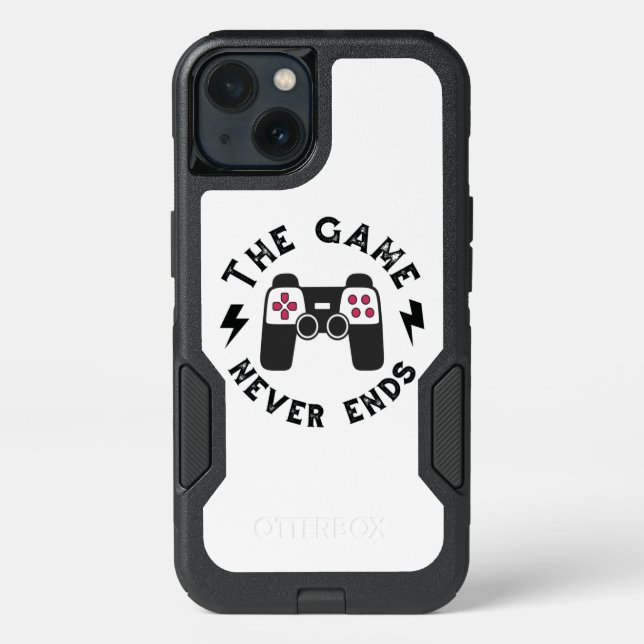 The Game never ends Otterbox iPhone Case (Back)