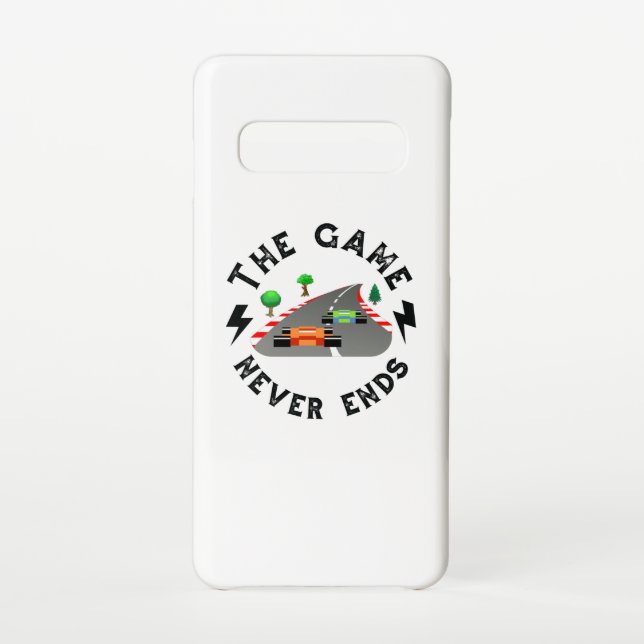 The Game never ends Samsung Galaxy Case (Back)