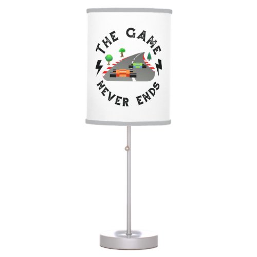 The Game never ends Table Lamp