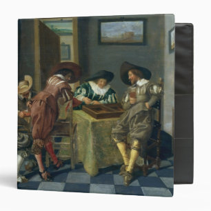 The Game of Backgammon 3 Ring Binder