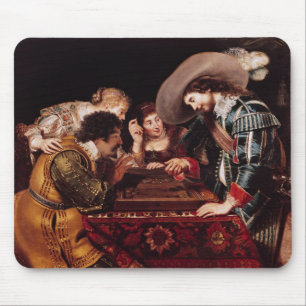 The Game of Backgammon Mouse Pad