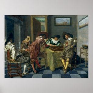 The Game of Backgammon Poster