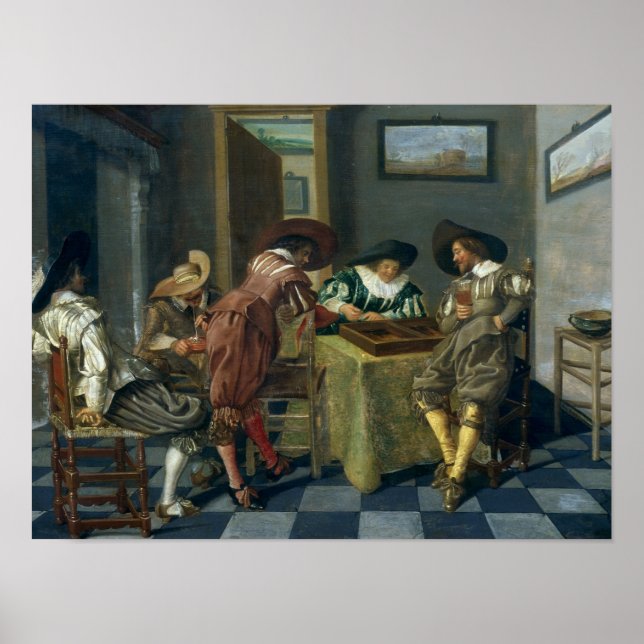 The Game of Backgammon Poster (Front)