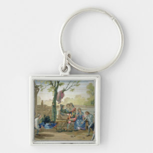 The Game of Bowls Keychain
