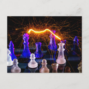 The game of kings postcard