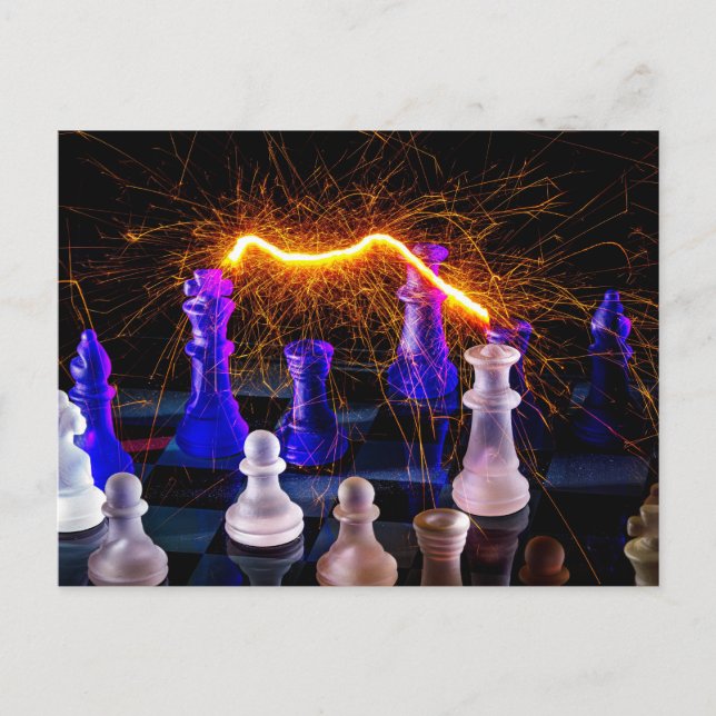 The game of kings postcard (Front)