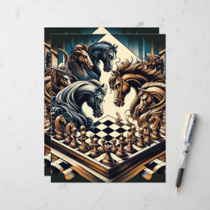 The game of knights – chess meets fantasy