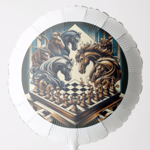 The game of knights – chess meets fantasy balloon