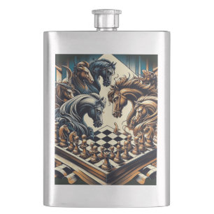 The game of knights – chess meets fantasy flask