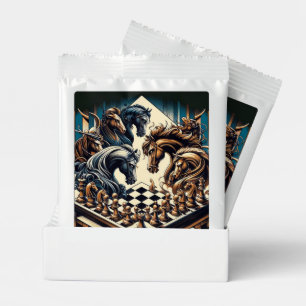 The game of knights – chess meets fantasy hot chocolate drink mix