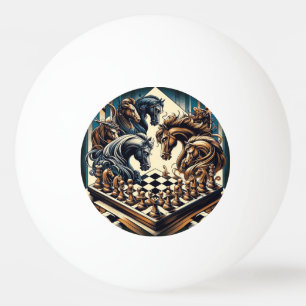 The game of knights – chess meets fantasy ping pong ball