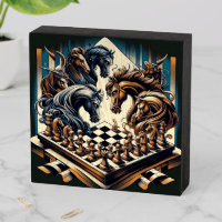 The game of knights – chess meets fantasy