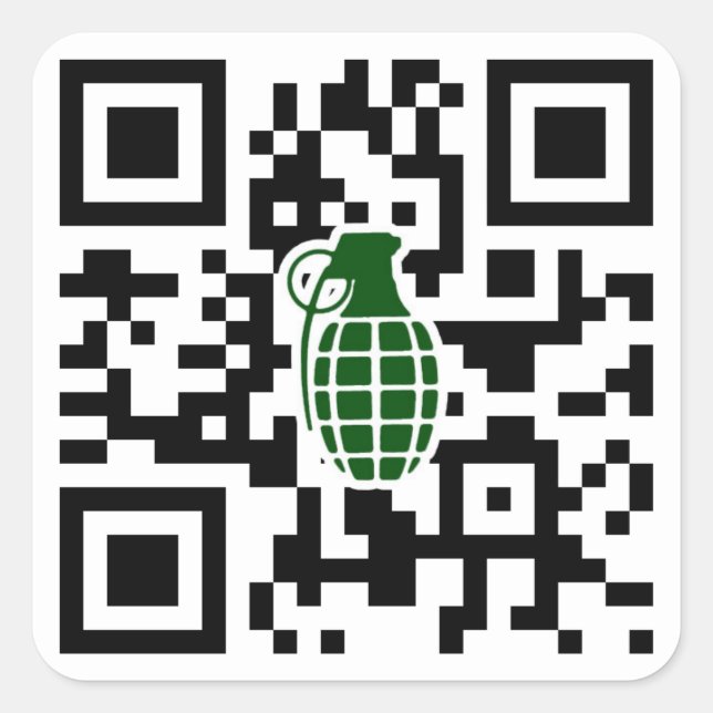 The Game Square Sticker (Front)