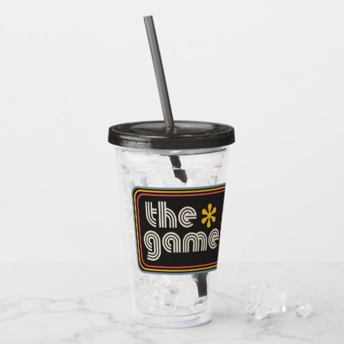 ThegameHERs Horizontal Logo Acrylic Tumbler