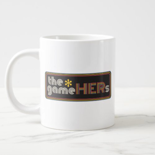 ThegameHERs Horizontal Logo Giant Coffee Mug